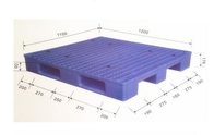 産業倉庫の積み重ね可能なプラスチック網パレット単一の側面のバージンの PE のデッキ