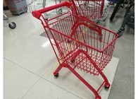 子供は子供のためのスーパーマーケットの買物車/赤い色のショッピング トロリーを模倣します